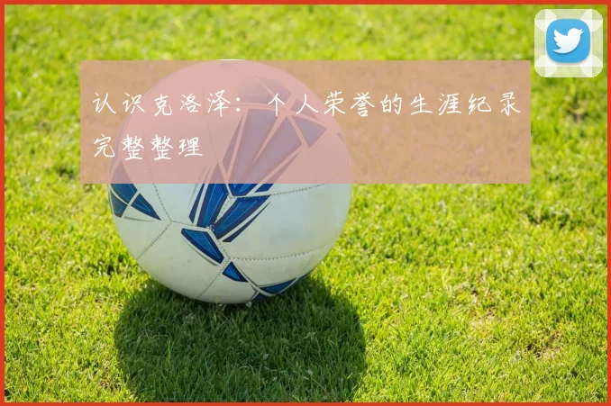 认识克洛泽：个人荣誉的生涯纪录完整整理